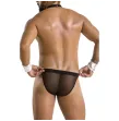 PASSION - 036 SLIP ALFROJO NOIR S-M