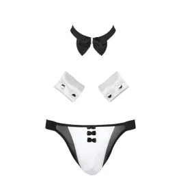 PASSION - 036 SLIP ALFROJO NOIR S-M