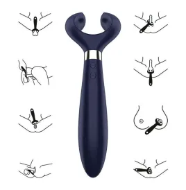 SATISFYER - ENDLESS FUN MULTI VIBRATOR 3 BLUE