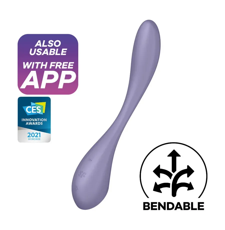 SATISFYER - G-SPOT FLEX 5 MULTI VIBRATOR LILA SATISFYER - G-SPOT FLEX 5 MULTI VIBRATOR LILA