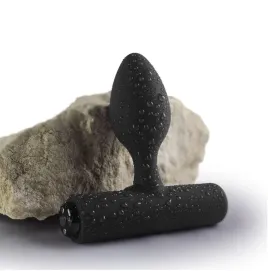 ROCKS-OFF - NOVA SOLARIS PLUG ANAL FINO RECARGABLE 16 FUNCIONES NEGRO