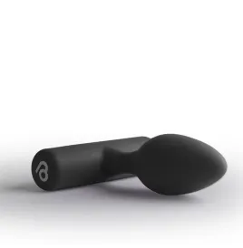 ROCKS-OFF - NOVA SOLARIS RECHARGEABLE SLIM and POWERFUL ANAL PLUG 16 FUNCTION BLACK