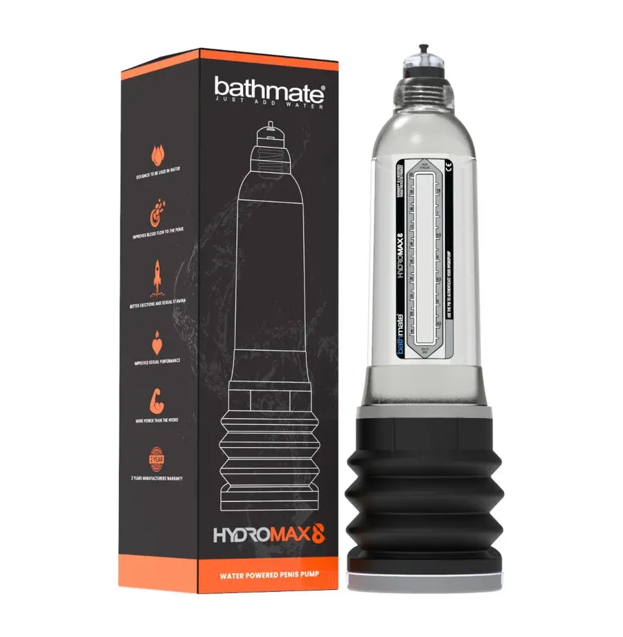 BATHMATE - HYDROMAX 8 CLAIR BATHMATE - HYDROMAX 8 CLAIR