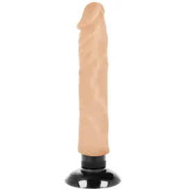 BASECOCK - VIBRADOR REALÍSTICO 2-1 NATURAL 20 CM -O- 4 CM