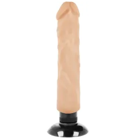 BASECOCK - VIBRATORE REALISTICO 2-1 NATURALE 20 CM -O- 4 CM