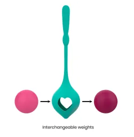 RITHUAL - SET I DI ALLENAMENTO PELVICO DEVA AQUA GREEN