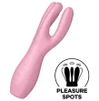 SATISFYER - VIBRATORE THREESOME 3 ROSA SATISFYER - VIBRATORE THREESOME 3 ROSA