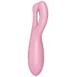 SATISFYER - APP THREESOME 4 VIBRATORE ROSA SATISFYER - APP THREESOME 4 VIBRATORE ROSA