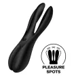 SATISFYER - VIBRATEUR THREESOME 2 NOIR SATISFYER - VIBRATEUR THREESOME 2 NOIR