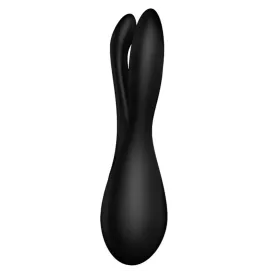 SATISFYER - VIBRATEUR THREESOME 2 NOIR