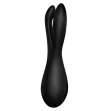 SATISFYER - VIBRATEUR THREESOME 2 NOIR SATISFYER - VIBRATEUR THREESOME 2 NOIR