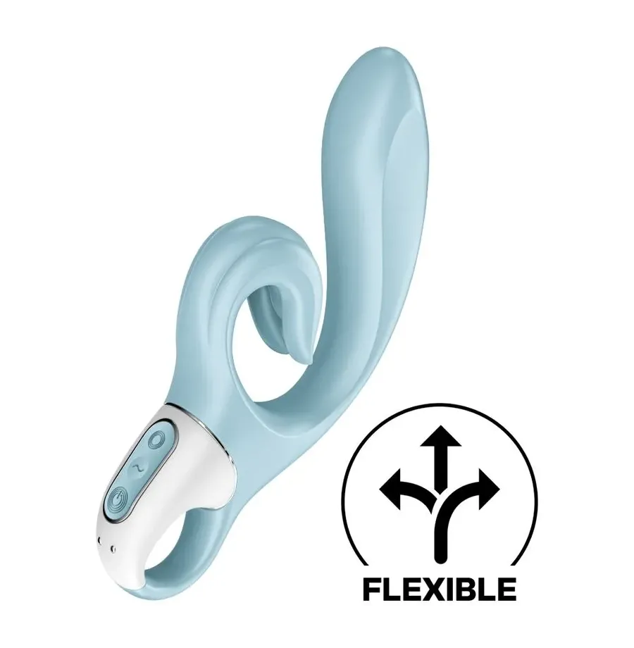 SATISFYER - LOVE ME RABBIT VIBRAZIONE BLU SATISFYER - LOVE ME RABBIT VIBRAZIONE BLU