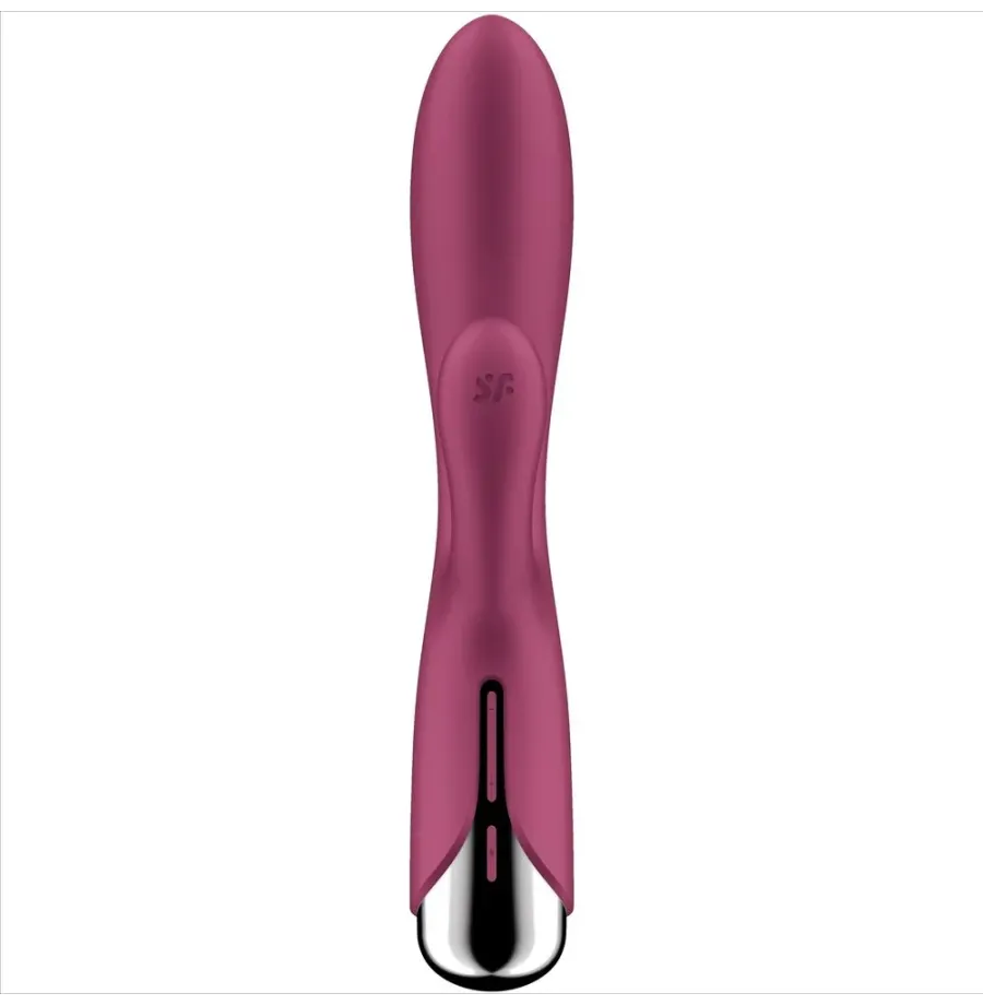 SATISFYER - SPINNING RABBIT 1 CLITORIS ET STIMULATION DU POINT G ROUGE SATISFYER - SPINNING RABBIT 1 CLITORIS ET STIMULATION DU POINT G ROUGE