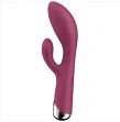SATISFYER - SPINNING RABBIT 1 ESTIMULACION CLITORIS Y PUNTO G ROJO SATISFYER - SPINNING RABBIT 1 ESTIMULACION CLITORIS Y PUNTO G ROJO