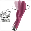 SATISFYER - SPINNING RABBIT 1 CLITORIS AND RED G-SPOT STIMULATION SATISFYER - SPINNING RABBIT 1 CLITORIS AND RED G-SPOT STIMULATION