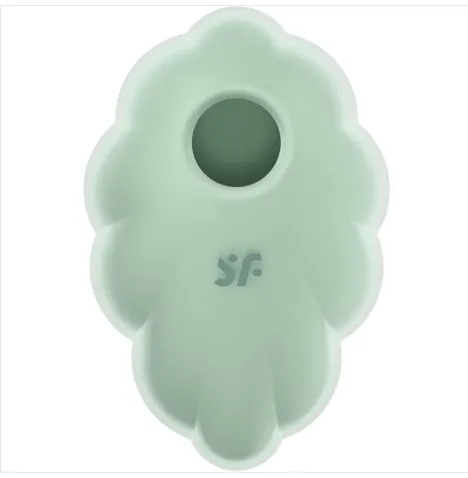 SATISFYER - CLOUD DANCER VERDE VIBRADOR AIR PULSE