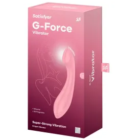 SATISFYER - G-FORCE STIMOLATORE VIBRATORE G-SPOT ROSA