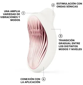 LELO - SONA 3 SONIC CLITORAL MASSAGER CREAM