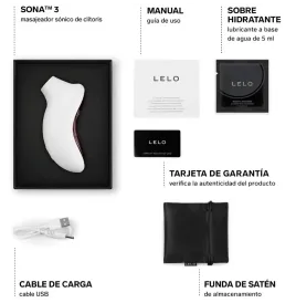 LELO - SONA 3 CREMA MASSAGGIATORE CLITORIDEO SONICO