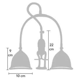 SHE.E.O - BREAST VACUUM PUMP S-M
