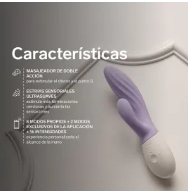 LELO - INA TWIST DOPPELVIBRATOR HASE FÜR G-PUNKT UND KLITORIS LAVENDEL