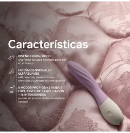 LELO - MONA TWIST RECHARGEABLE APP-CONTROLLED G-SPOT VIBRATOR LAVENDER