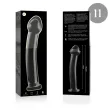 NEBULA SERIES BY IBIZA - MODEL 11 DILDO BOROSILICATE GLASS CLEAR 16 CM -O- 3 CM NEBULA SERIES BY IBIZA - MODEL 11 DILDO BOROSILICATE GLASS CLEAR 16 CM -O- 3 CM