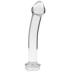 NEBULA SERIES BY IBIZA - MODELL 11 DILDO BOROSILIKATGLAS KLAR 16 CM -O- 3 CM