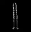 NEBULA SERIES BY IBIZA - MODEL 16 DILDO BOROSILICATE GLASS CLEAR 18.5 CM -O- 3 CM NEBULA SERIES BY IBIZA - MODEL 16 DILDO BOROSILICATE GLASS CLEAR 18.5 CM -O- 3 CM