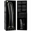 NEBULA SERIES BY IBIZA - MODELLO 17 DILDO IN VETRO BOROSILICATO TRASPARENTE 18.5 CM -O- 3 CM NEBULA SERIES BY IBIZA - MODELLO 17 DILDO IN VETRO BOROSILICATO TRASPARENTE 18.5 CM -O- 3 CM