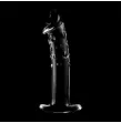 NEBULA SERIES BY IBIZA - MODEL 19 DILDO BOROSILICATE GLASS CLEAR 18.5 CM -O- 4 CM NEBULA SERIES BY IBIZA - MODEL 19 DILDO BOROSILICATE GLASS CLEAR 18.5 CM -O- 4 CM