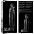 NEBULA SERIES BY IBIZA - MODELLO 23 DILDO IN VETRO BOROSILICATO TRASPARENTE 21.5 CM -O- 4 CM NEBULA SERIES BY IBIZA - MODELLO 23 DILDO IN VETRO BOROSILICATO TRASPARENTE 21.5 CM -O- 4 CM