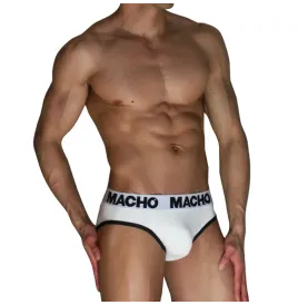 MACHO - MCH006 CLASSIC SLIP BIANCO NERO S