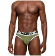 MACHO - MCH013 SLIP VERDE MILITAR S MACHO - MCH013 SLIP VERDE MILITAR S