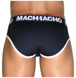 MACHO - MCH008 Slip classique bleu marine S