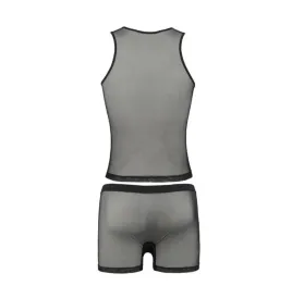 PASSION - 054 SET OSCAR BLACK S-M