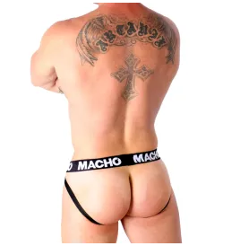 MACHO - MX25NC JOCK CUIR NOIR S