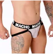 MACHO - MX26X1 JOCK GRID BIANCO S MACHO - MX26X1 JOCK GRID BIANCO S