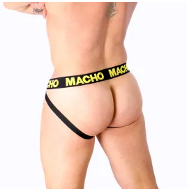 MACHO - MX25A JOCK LYCRA YELLOW S