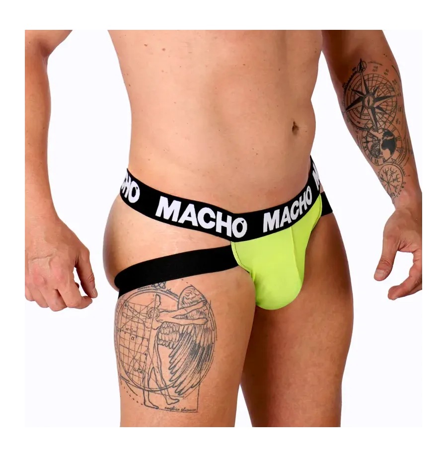 MACHO - MX28FA JOCK YELLOW S MACHO - MX28FA JOCK YELLOW S