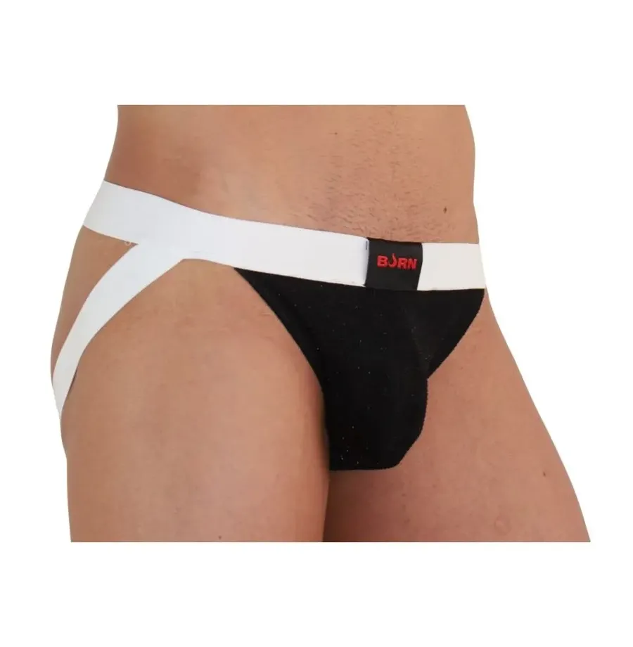BURN - 004 JOCK BRILLANTE NEGRO - BLANCO S BURN - 004 JOCK BRILLANTE NEGRO - BLANCO S
