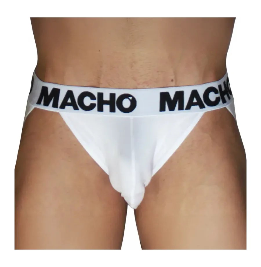 MACHO - MX29BL JOCK WHITE WHITE S MACHO - MX29BL JOCK WHITE WHITE S