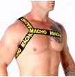 MACHO - HARNAIS ROMAIN JAUNE S-M MACHO - HARNAIS ROMAIN JAUNE S-M