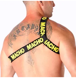 MACHO - RÖMISCHES GESCHIRR GELB S-M