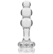 NEBULA SERIES BY IBIZA - MODÈLE 1 BOUCHON EN VERRE BOROSILICATE TRANSPARENT 10.5 CM -O- 3 CM NEBULA SERIES BY IBIZA - MODÈLE 1 BOUCHON EN VERRE BOROSILICATE TRANSPARENT 10.5 CM -O- 3 CM