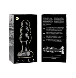 NEBULA SERIES BY IBIZA - MODELLO 1 TAPPO VETRO BOROSILICATO TRASPARENTE 10.5 CM -O- 3 CM
