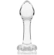 NEBULA SERIES BY IBIZA - MODELL 2 ANALPLUG BOROSILIKATGLAS KLAR 11 CM -O- 3.5 CM NEBULA SERIES BY IBIZA - MODELL 2 ANALPLUG BOROSILIKATGLAS KLAR 11 CM -O- 3.5 CM