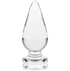NEBULA SERIES BY IBIZA - PLUG ANAL MODÈLE 4 VERRE BOROSILICATE CLAIR 11 CM -O- 5 CM