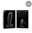 NEBULA SERIES BY IBIZA - MODEL 5 ANAL PLUG BOROSILICATE GLASS CLEAR 12.5 CM -O- 3.5 CM NEBULA SERIES BY IBIZA - MODEL 5 ANAL PLUG BOROSILICATE GLASS CLEAR 12.5 CM -O- 3.5 CM