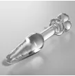 NEBULA SERIES BY IBIZA - MODELO 7 PLUG CRISTAL TRANSPARENTE 13.5 CM -O- 3 CM NEBULA SERIES BY IBIZA - MODELO 7 PLUG CRISTAL TRANSPARENTE 13.5 CM -O- 3 CM
